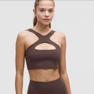 Lululemon Bend This Scoop and Cross Bra